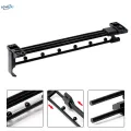 Pull Out Clothes Hanger Rod Heavy Duty Telescopic Closet Organizer Rack Wardrobe Clothing Rail 35cm. 