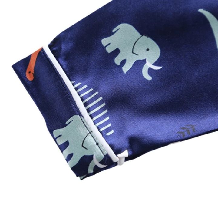 Kids%20Pajamas%20Dinosaur%20Print%20Nighdress%20Baby%20Boy%20Girls%20Pajamas%20Sleepwear%20Button%20T%20Shirt%20Shorts%20Set%20Outfits%20Toddler%20Sleepwear%20Set%20-%20Image%206