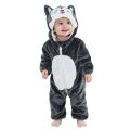 MICHLEY Halloween Costume Infant Baby Clothes Rompers Winter Flannel Hooded Bodysuits Pajamas Animals Overall Jumpsuit For Bebe.