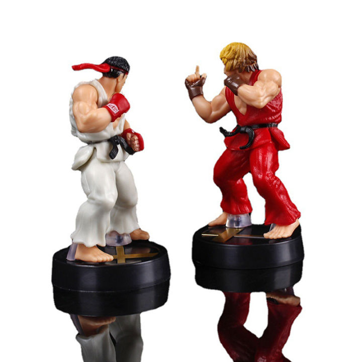 Anime Street Fighter Fighting Game Action Figure Ken Masters Hoshi Ryu PVC Kawaii Toys Dolls Room Decor Birthday Gift For Boys Honoria