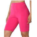 Summer Simple Solid Short Leggings Elegant Casual White Tank Yoga Pants For Women High Waist Stretch Shorts.