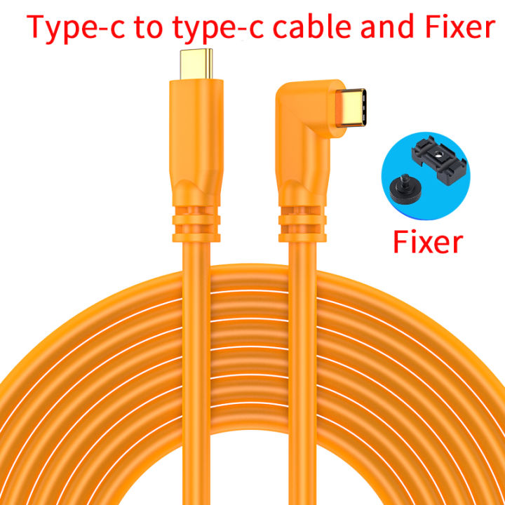 USB C type-c to type-c camera cable 3m 5m 8m for cannon EOS R RP SONY a7m3 R3 A7R4 Tethered line camera to computer