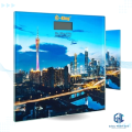 Digital weighing machine with room temperature display for human body weight (various colors) - weight machine.
