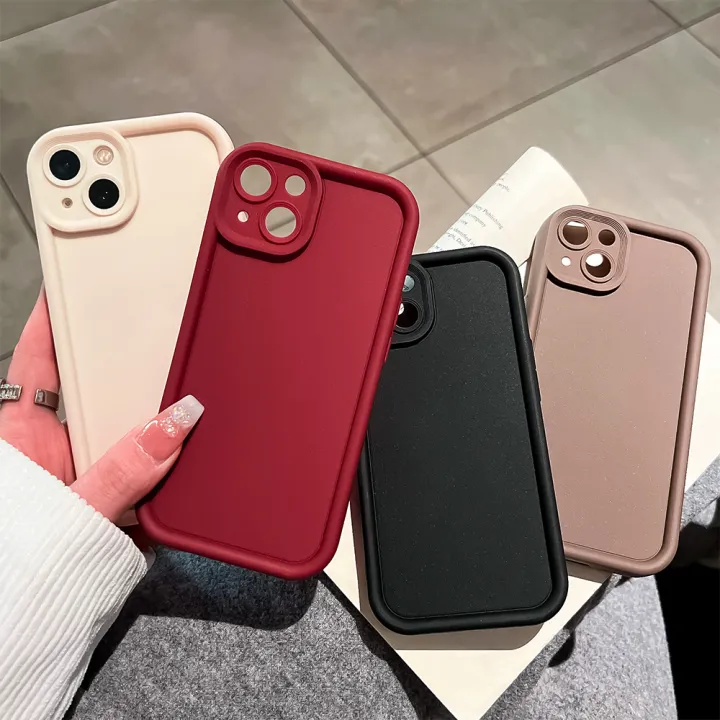 UCUC%20for%20Realme%20C63%20Back%20Cover%20Solid%20Color%20Ladder%20Camera%20Soft%20Rubber%20Protection%20Phone%20Case%20-%20Image%203