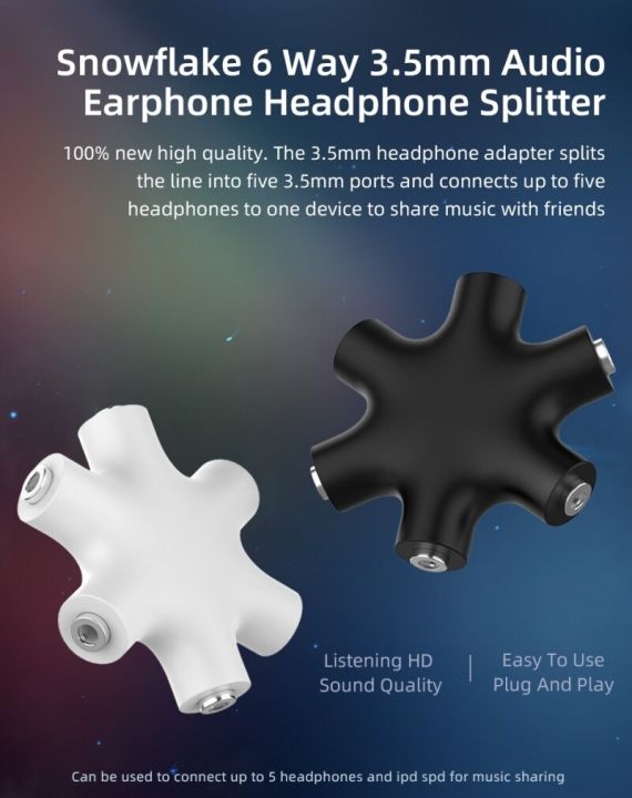 3.5mm%201%20to%205%20Stereo%20Audio%20Headphone%20Splitter%20Adapter%20Converter-multycolour%20-%20Image%207