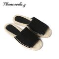 2024 Shoes Women Sandals Fashion Flip Flops Summer Style Flats Solid Slippers Sandal Flat #24010302. 