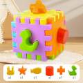 Preschool Shape Sorter Box Kids Shape Sorter Toys for Baby Birthday Gifts.