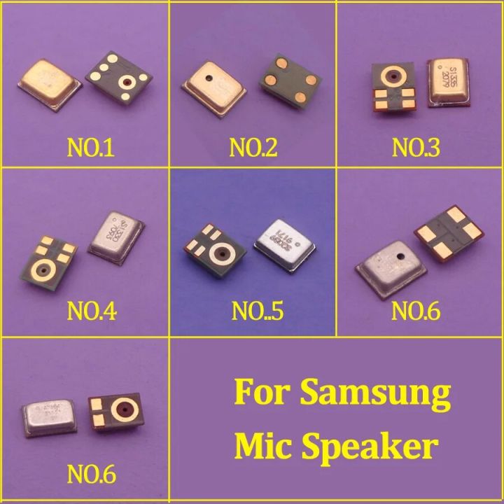 5pcs Inner MIC Speaker For Samsung A3 A5 A7 A8 J1 J3 J5 J7 J6 J8 Note 10 9 S10 S9 S8 S7 S6 A10-70 A01 Microphone Transmitter