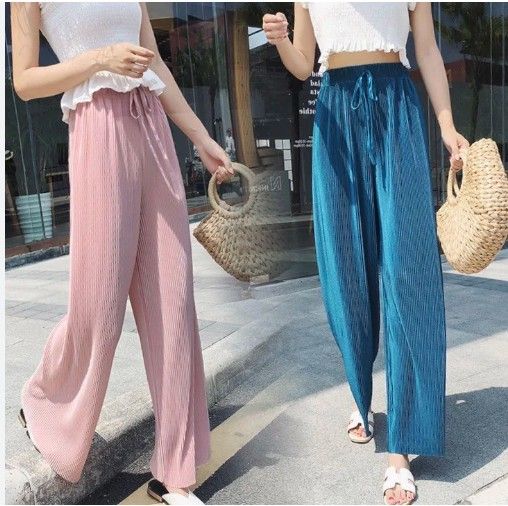 Korean%20Pajamas%20Palazzo%20Women%20Pallazo%20Plus%20Size%20Girls%20Palazo%20Bootcut%20Muslimah%20Bottoms%20Attire%20-%20Image%203