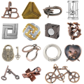 Metal Brain Teaser Magic Baffling Puzzles Game Puzzle Unlocking Toys Classic IQ Metal Toys For Children Adults Funny Gifts. 