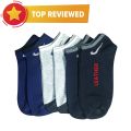 Men Comfort Cotton Socks Low Cut Comfort Fit Ankle Length 6-Pack - A 601.