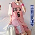 Customizable Digital Basketball Wear Suit Men's and Women's Summer Student Korean Sleeveless Jersey Vest Shorts Sports Two-Piece Suit. 