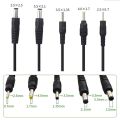USB to DC Port Charging Cable Cord DC/5.5x2.1 5.5x2.5 3.5x1.35 4.0x1.7 2.5x0.7. 