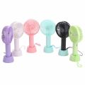 Mini Rechargeable Usb Charging Portable Handheld 3 Gear Speed Desktop Fan - Charger Fan - Hand Fan. 
