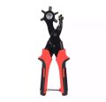 Black and Red Premium Alloy Steel Belt Punch Machine.