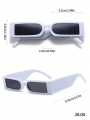 Mc Stan Bigg Boss Travel Sunglasses Anti-UV Fishing Hiking - White - Tiktok sunglasses #Tiktok. 