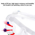 Safety Glasses Protective Eyewear Goggles Splash Impact Resistant Anti-fog Lens with Air Vent UV Protection.