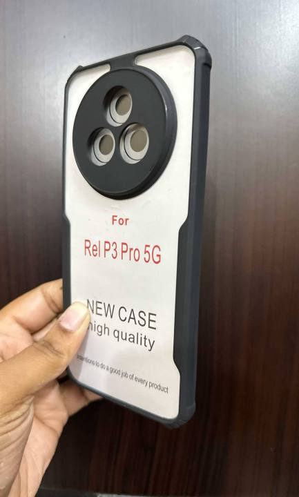Realme%20P3%20Pro%205G%20Xundd%20Protective%20Transparent%20Airbag%20Bumper%20Phone%20Case%20-%20Image%203