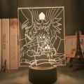Naruto 3D Night DIY Crack Touch Colorful Remote Control LED Table Creative Acrylic Light Decoration. 