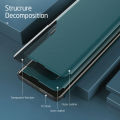 For Samsung Galaxy S8 Leather Flip Case PU Smart View Magnetic Stand Back Display Phone Cases Covers. 