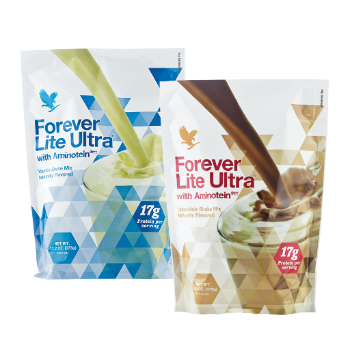 FOREVER LITE ULTRA WITH AMINOTEIN VANILLA (375GM)