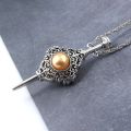 Movie Dumbledore Gellert Grindelwald Blood Pact Pendant Necklace Cosplay Unisex Jewelry Prop. 