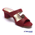 Walkar Ladies Heel Maroon. 