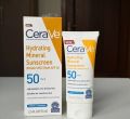 Cerave Hydrating Mineral Sunscreen SPF 50 Face for Sensitive Skin 75ml. 