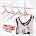♛READY STOCK COD Portable Outdoor Travel Folding Clothes Hanger, Multifunctional Magic Drying Rack, Drying Rack, Space Saving Wardrobe, Plastic Non-slip Hanger 1PCS. 