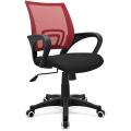 Swivel Meeting Staff Office Chair-Red & Black.