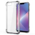 Silicone Back Cover for Realme C2 Crystal Clear Soft TPU Ultra-Thin Transparent Flexible, with 4 Corner Protection. 