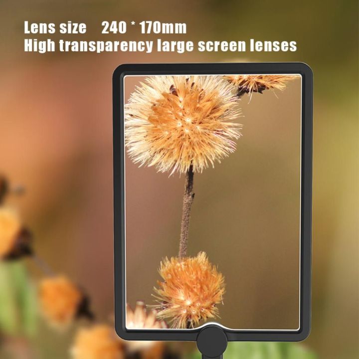 Multifunctional%20Hands%20Free%20Book%20Reading%20Magnifier%20Flexible%20Rechargeable%20Large%20Page%20Magnifier%20with%20Ultra-Bright%20LEDs%20for%20Seniors%20Sewing%20Cross%20Stitch%20Full%20Book%20Page%20Magnifier%20-%20Image%207