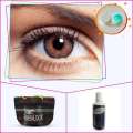 Fresh look Honey contact lens. 