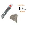 Anti Cutter Blade Small 9Mm 10 pes 1 box. 