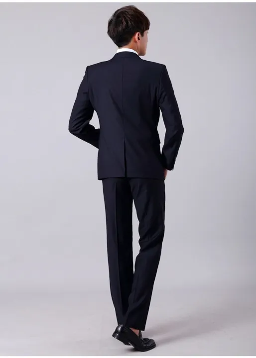 Men's%202%20Piece%20Slim%20Fit%20Business%20Suit%20Set,%201%20Button%20Black%20Blazer%20Jacket%20Pants%20Solid%20Wedding%20Dress%20Tux%20and%20Trousers%20-%20Image%206