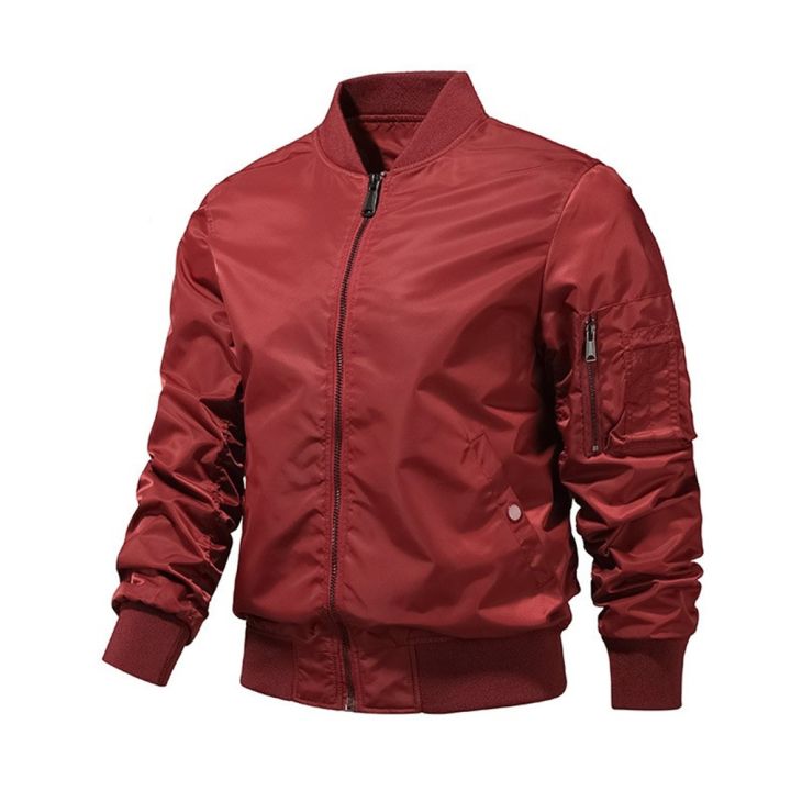 Solid%20Color%20Bomber%20Jacket%20Men%20Fashion%20Aviator%20Baseball%20Jacket%20New%20In%20Outerwears%20Spring%20Autumn%20Ropa%20Hombre%20Jackets%20For%20Men%20S-5XL%20-%20Image%204