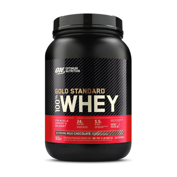 ON Gold Standard Whey Protein Powder - 2lb (907g)