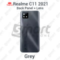 Realme C11 2021 RMX3231 Back Panel/Backshell/ Casing + Camera Lens + Side Buttons With Logo-All Colors Available. 