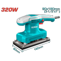 Finishing sander 320W Total-TF1301826. 
