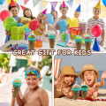Slushy Maker Cup Slushie Cup Magics Freeze Squeeze Ice Cup Summer Smoothies Slushie Cups Ice Cream Maker for Home-B. 