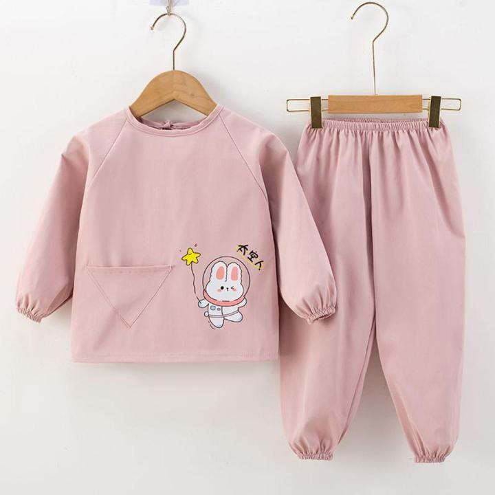 Baby Split Overclothes Overpants Baby Boy and Baby Girl Crawling Clothes Children Water and Dirt Resistant Pinny Children Autumn and Winter Bib