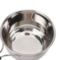 Milk Pot Energy Saving Portable Saucepan Evenly Heat with Glass Lid for Kitchen. 