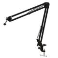Pro Desktop Microphone Holder Suspension Scissor Arm Microphone Stand Table Mounting Clamp for Samson Blue Yeti Snowball. 