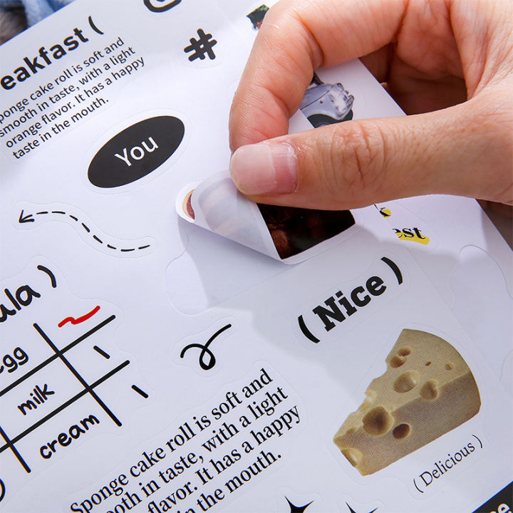 MOHAMM%204%20Sheets%20Simple%20Animal%20Sweetmeats%20Stickers%20for%20Diary%20Scrapbook%20Planners%20DIY%20Creative%20Decorative%20Supplies%20-%20Image%203