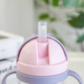 Baby Cups with Straw Bottle Drinking Water Kids Sippy Cup Handle Toddler Feeding. 