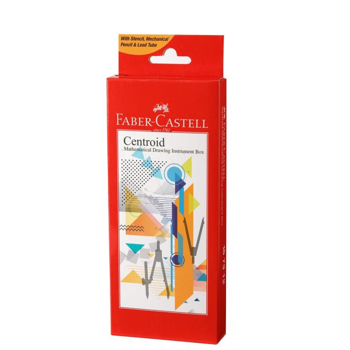 Faber Castell Centroid Mathematical Drawing Instrument Box (Geometry Box)