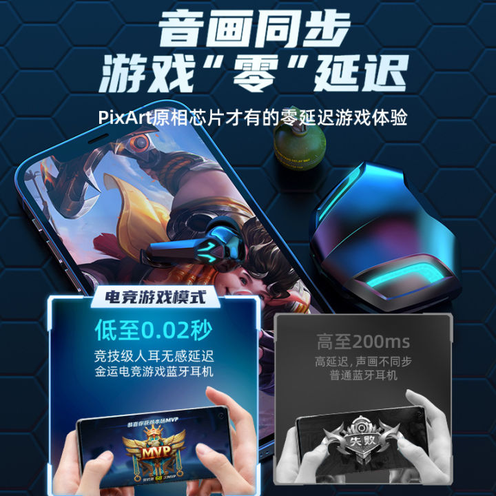 Jinyun%202021%20e-sports%20gaming%20headset%20true%20wireless%20for%20Android%20Apple%20zero-latency%20chicken%20eating%20e-sports%20headset%20-%20Image%202