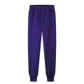 Sports Pants Men'S Fleece Autumn And Winter Trousers Jogging Fashion Ladies Casual Pants Black And White Solid Color. 