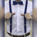 Y-shape Adjustable Braces Suspender For Women Men Elastic Pants Braces Straps Belt Clothing Clip-on Suspenders. 