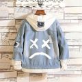 Novelty Kpop Lil Peep Denim Jacket Coat Hoodies Boys/Girls Pullovers Harajuku Casual Long Sleeve Spring Autumn Smiley LOVE TOPS.